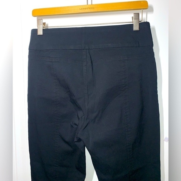 Soft surroundings Pull on Skinny Black Pants with ankle zipper Small - Picture 2 of 6
